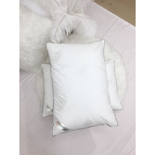 Ruột Gối NGỦ Lông Vũ Cao Cấp Happiness COMBO 2 gối đầu êm ái