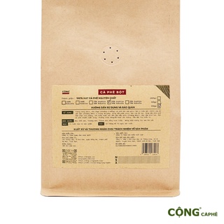 Cà phê bột 250gr pha máy Cộng Cà Phê