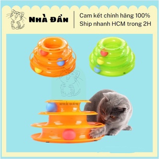 Tháp bóng 3 tầng cho mèo