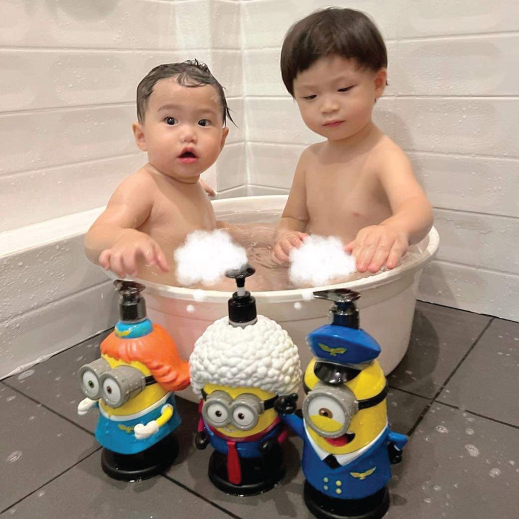 Sữa tắm trắng da Chamm dưỡng thể dưỡng trắng da Thái Lan Sữa tắm Minion Body Wash Sweet Blossom Limited cao cấp dưỡng ẩm