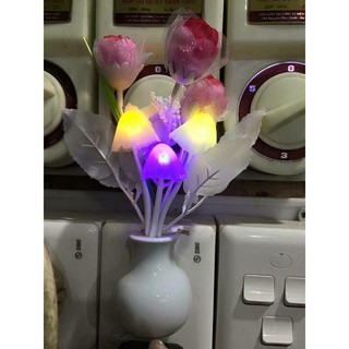ĐÈN NGỦ LED HÌNH CÂY NẤM ( ĐÈN LOẠI TO )