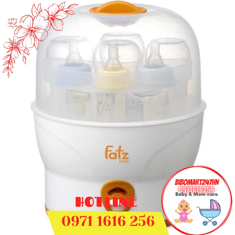 [Bu123]   Máy tiệt trùng bình hơi nước không BPA Fatzbaby FB4019SL