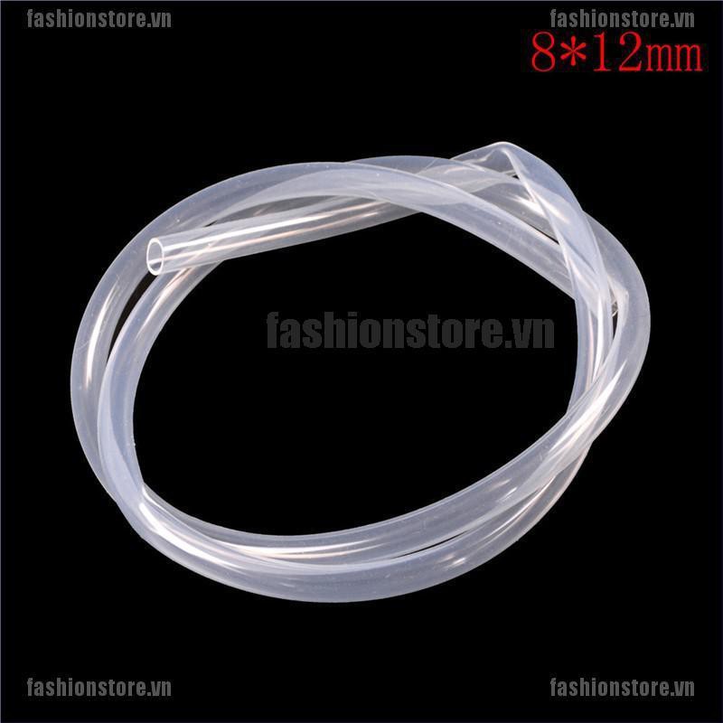 Ống Hút Silicone Cấp Thực Phẩm Không Độc Hại Dài 1m