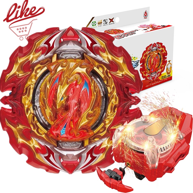 Con Quay Đồ Chơi Beyblade Burst B191 Phoenix DB Dynamite B184 Blue LR Launcher Beylauncher Cho Trẻ Em