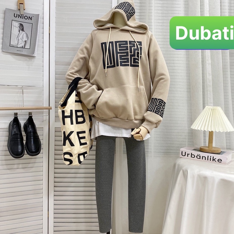 ÁO KHOÁC HOODIE NAM NỮ LOGO AI CẬP CHÂT NỈ DÀY PHOM FROM RỘNG CHỐNG LẠNH NẮNG, NÓNG ĐÔNG HÈ PHONG CÁCH CAO CẤP-DUBFAHION