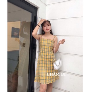 váy kẻ caro