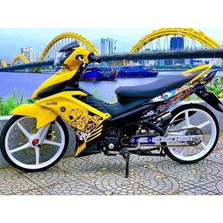 Tem rời exciter 135 vàng đen