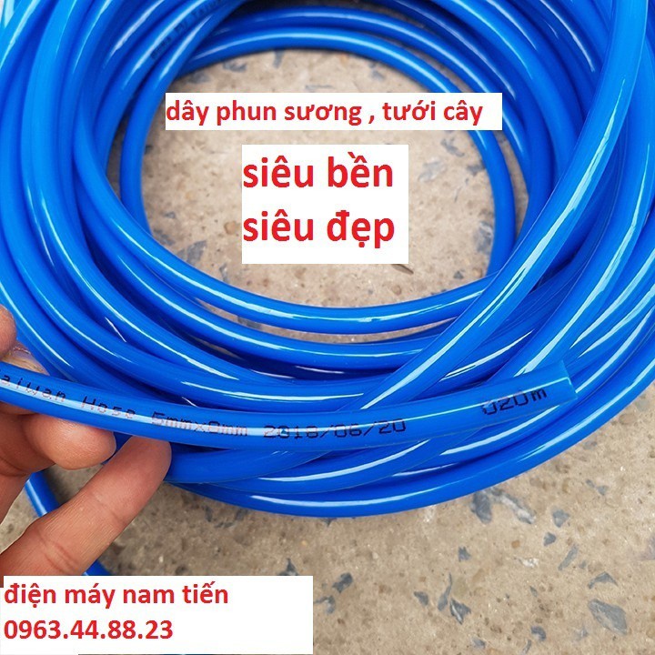 Dây phun sương 8mm bán giá 5m, 10m,20m