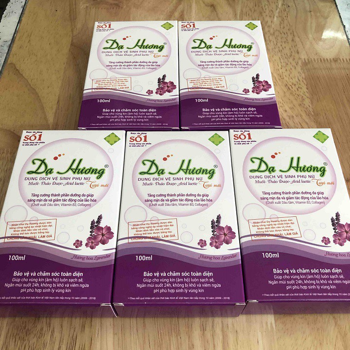 Dung dịch vệ sinh phụ nữ Dạ Hương 100ml