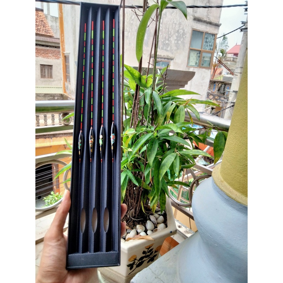 Bộ 4 phao câu đài nano cao cấp đa dạng tăm phao, tăm sáng,rõ nét, bộ hoa mẫu đơn và đại bàng