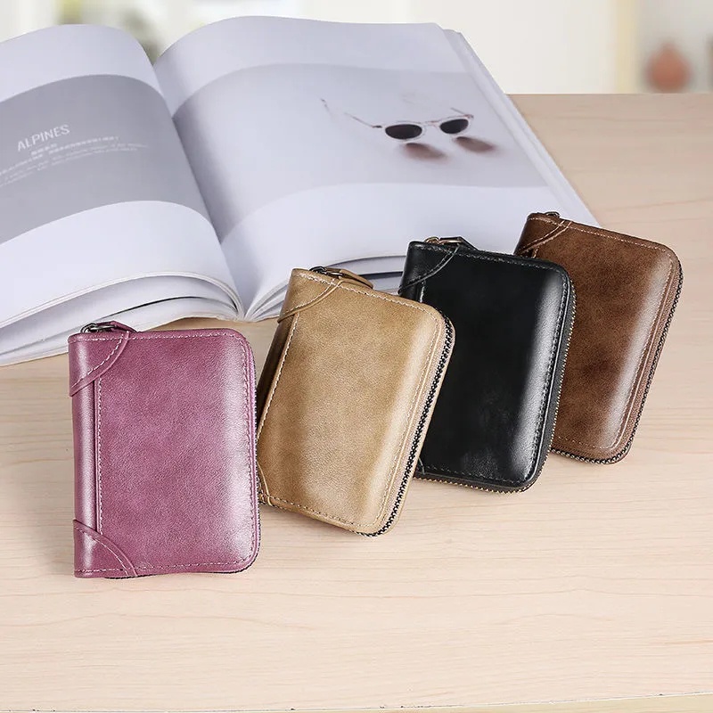 Ví Nhiều Ngăn Đựng Thẻ Siêu Mỏng Chống Khử Từ bp064 Cho Nữ