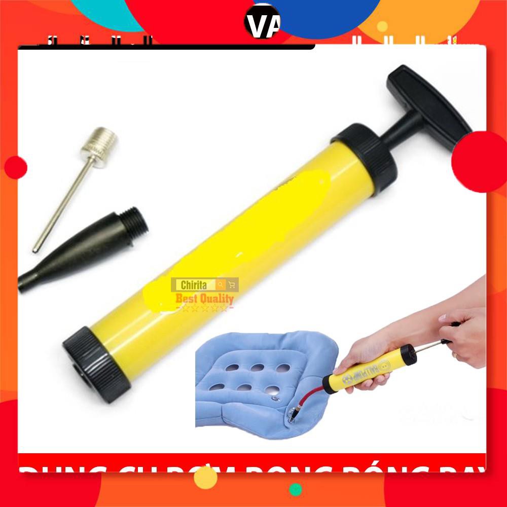 Dụng Cụ Bơm Bong Bóng BallPump - Đồ Bơm Bóng Bay Có 2 Vans Khác Nhau Nhỏ Gọn Tiện Dụng