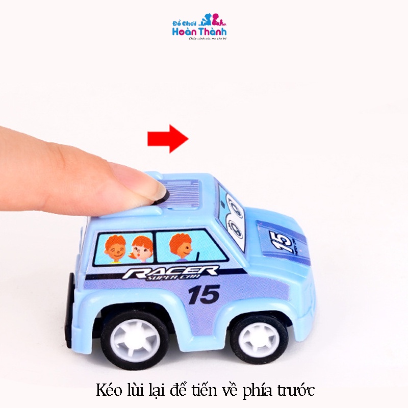 Đồ chơi xe chạy đà cho bé chất liệu nhựa an toàn, siêu bền đẹp