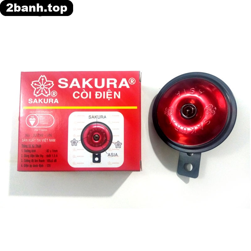 Còi điện Sakura dành cho xe máy