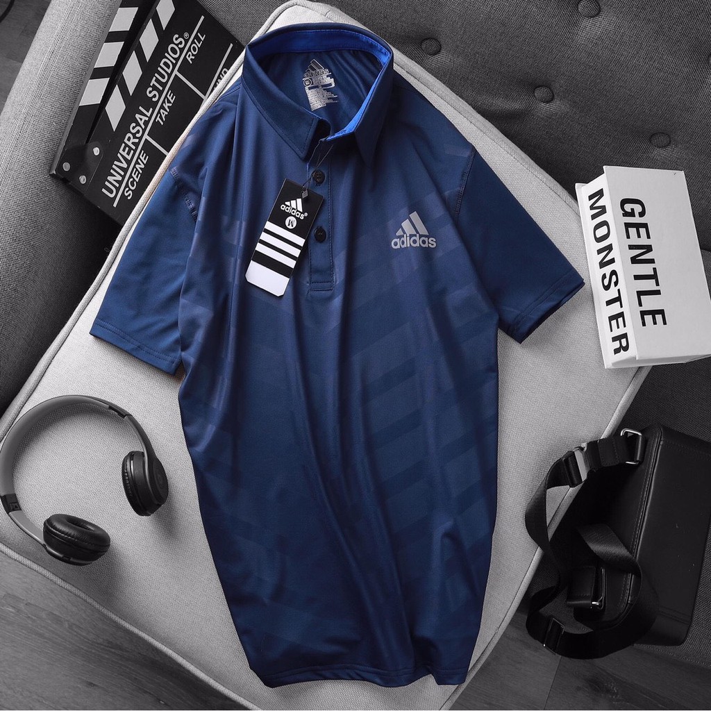 Áo thun thể thao có cổ Nam, vải thấm hút tốt, cực mát | BigBuy360 - bigbuy360.vn