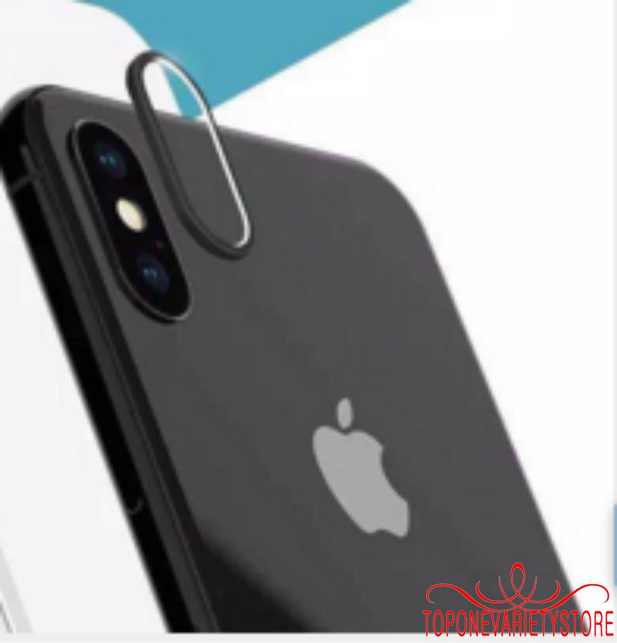 Vòng Hợp Kim Nhôm Bảo Vệ Camera Sau Cho Iphone X 7 8 Plus