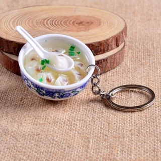 Móc khoá món ăn như thật siêu Kool