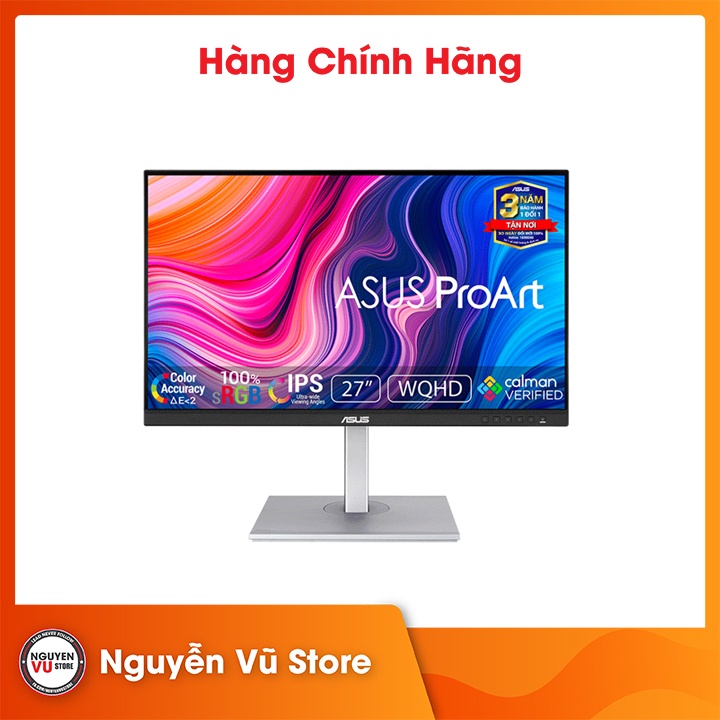 Màn hình Asus ProArt Display PA278CV Professional (27″/2K/IPS/100%sRGB) - Hàng Chính Hãng