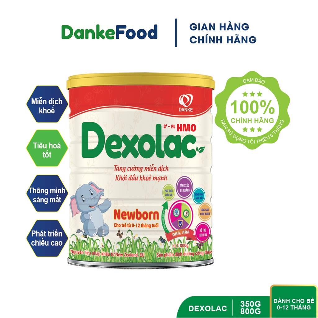 Sữa Dexolac Newborn 350g, 800g