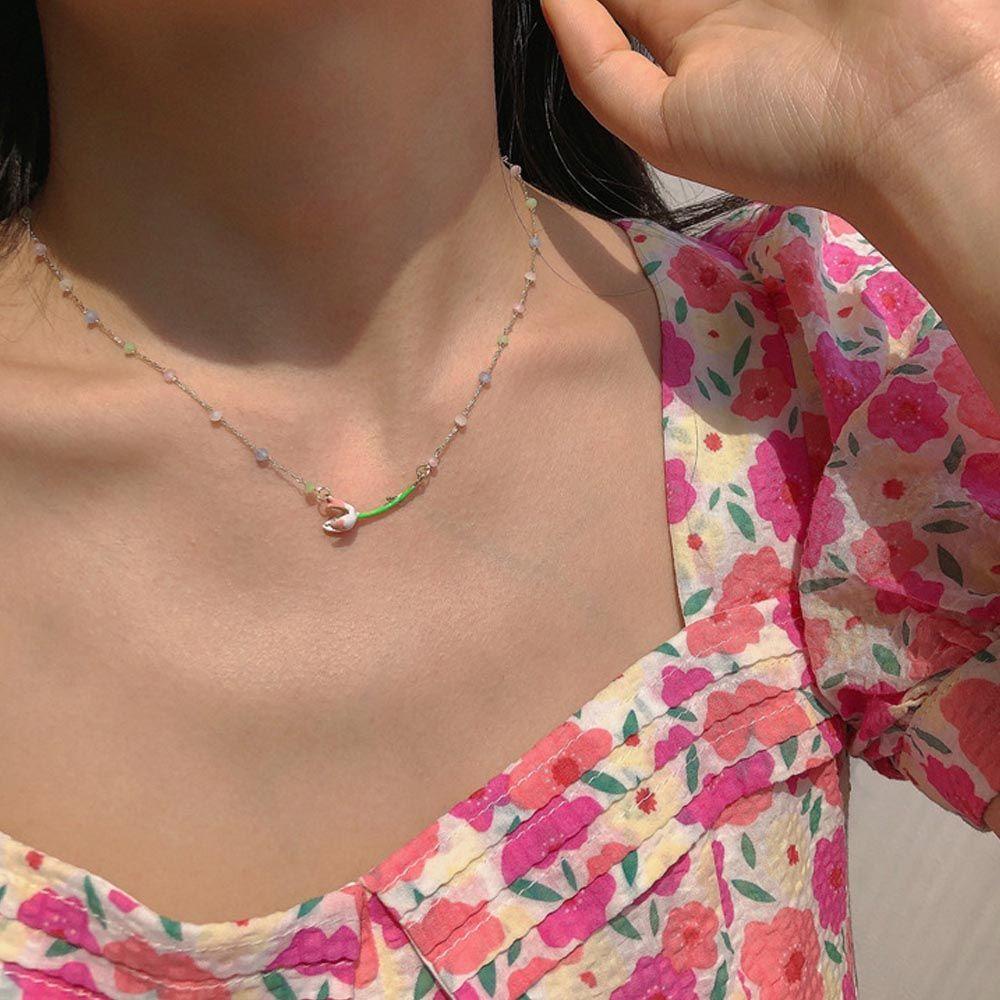 Bông Tai Choker Đính Ngọc Trai Thời Trang Dành Cho Nữ
