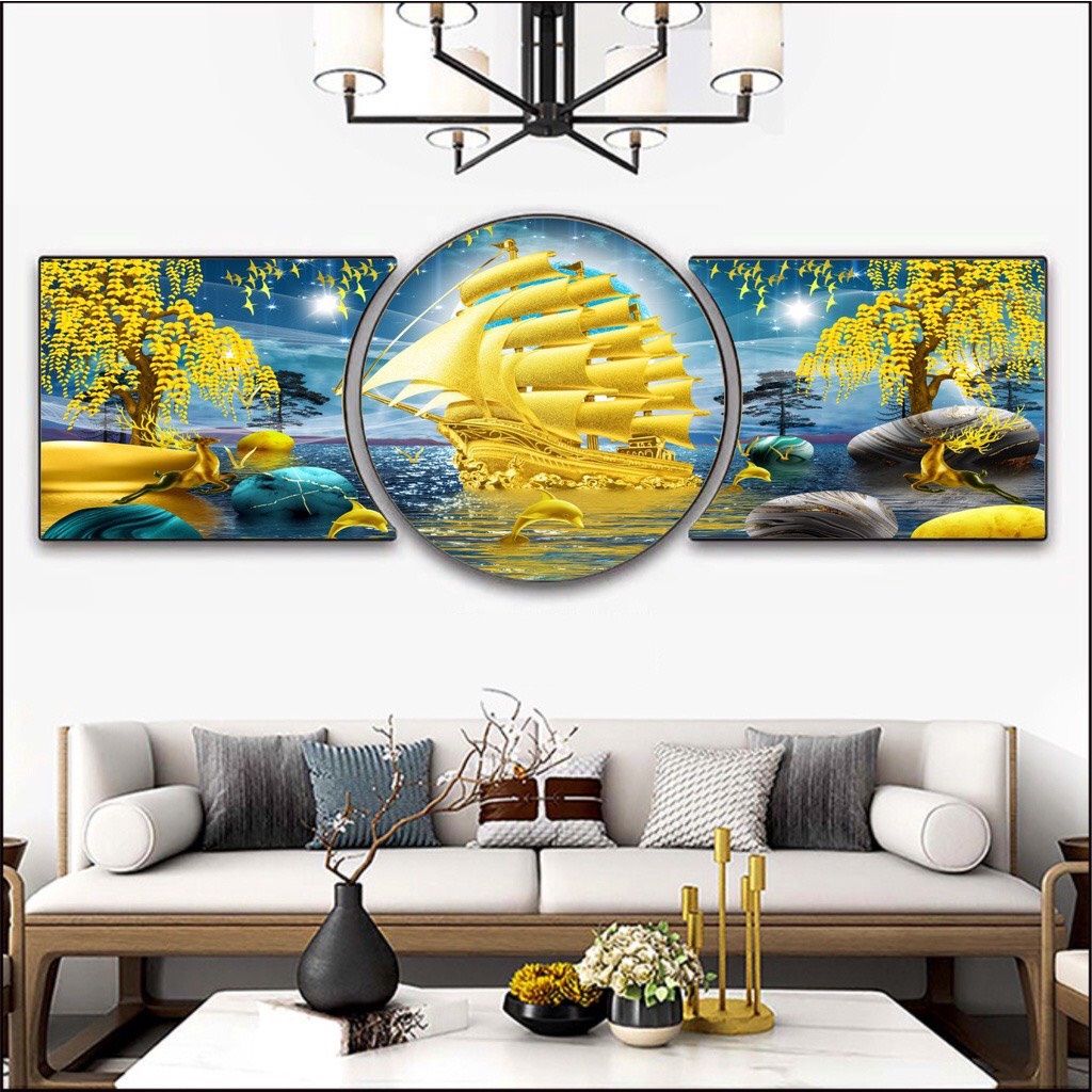 Tranh Tráng Gương, Tranh Treo Tường Phòng Khách, Tranh Trang Trí Decor Nhà cửa cao cấp