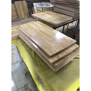 mặt bàn gỗ cao su 40x80