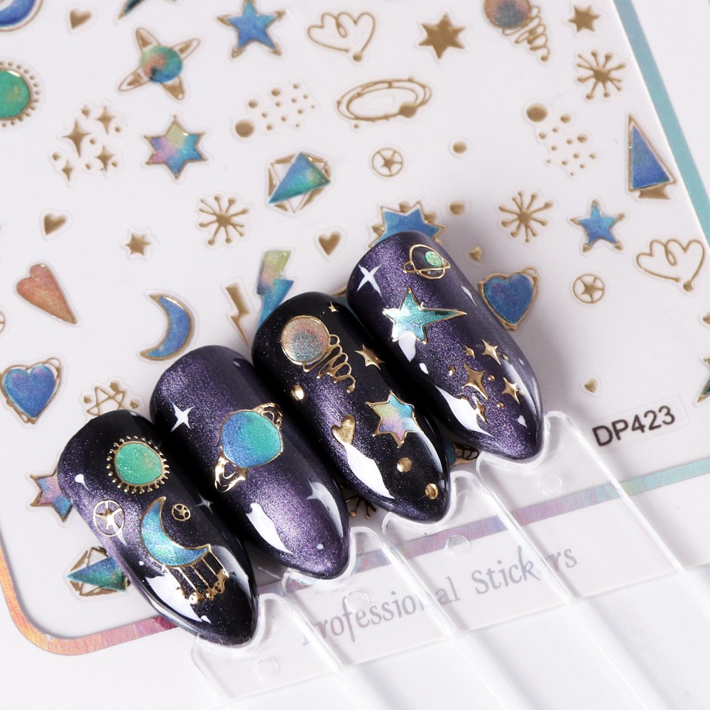 [Hàng mới về] Miếng dán trang trí móng 3D xinh xắn