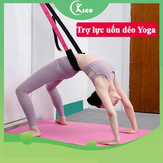 Dây tập yoga KICO giúp tập luyện những tư thế khó một cách dễ dàng tại nhà