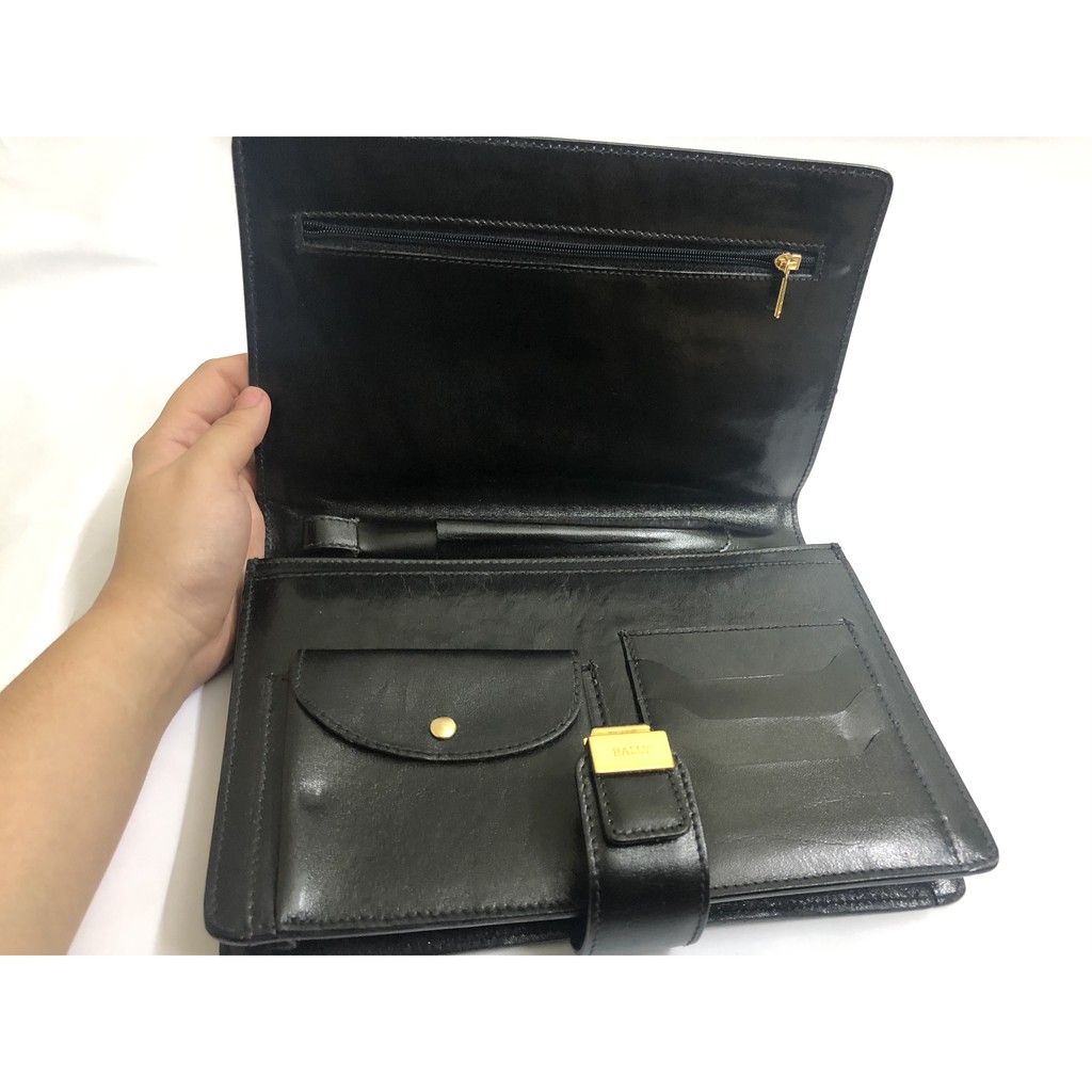 MS 120 - Cluth công sở Bally mầu đen | BigBuy360 - bigbuy360.vn