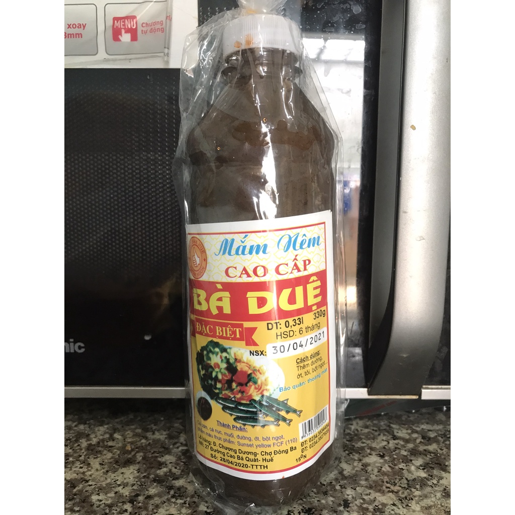 Mắm nêm Bà Duệ chai 500ml (chính gốc Huế)