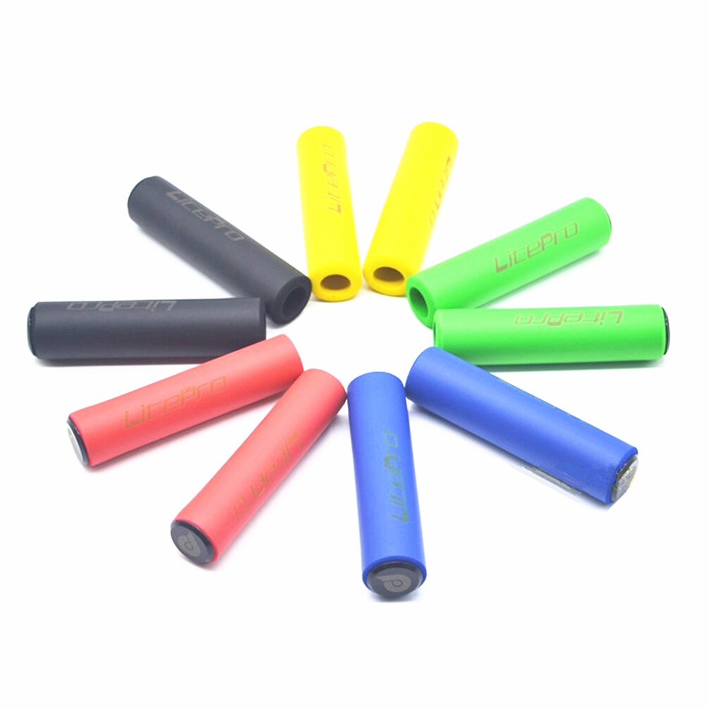 Vỏ bọc tay lái xe đạp leo núi LITEPRO 412 silicone cao su chống trượt tiện lợi