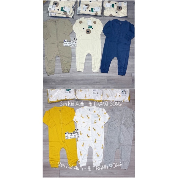 Bộ body HM AUTH săn sale cho bé