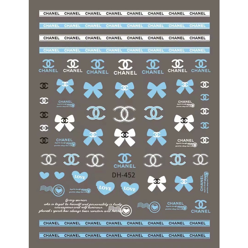 2022 sticker Dán Móng Trang Trí Sang Trọng