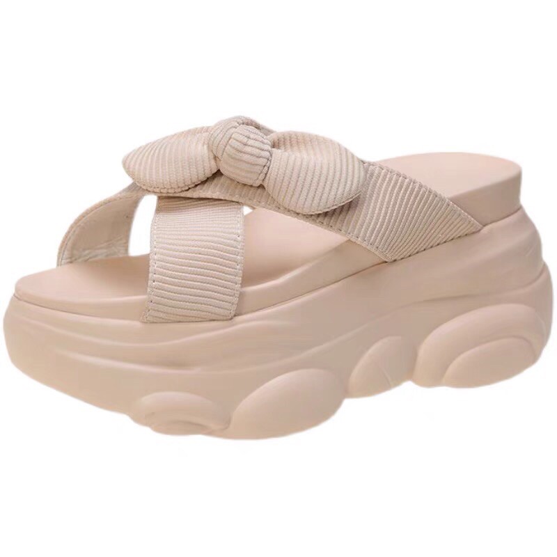 Dép xuồng đế cao