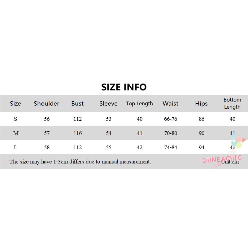 DUNEA Bộ Áo Sweater Dài Tay Dáng Rộng + Chân Váy Ôm 2 Mảnh Xinh Xắn Dành Cho Nữ