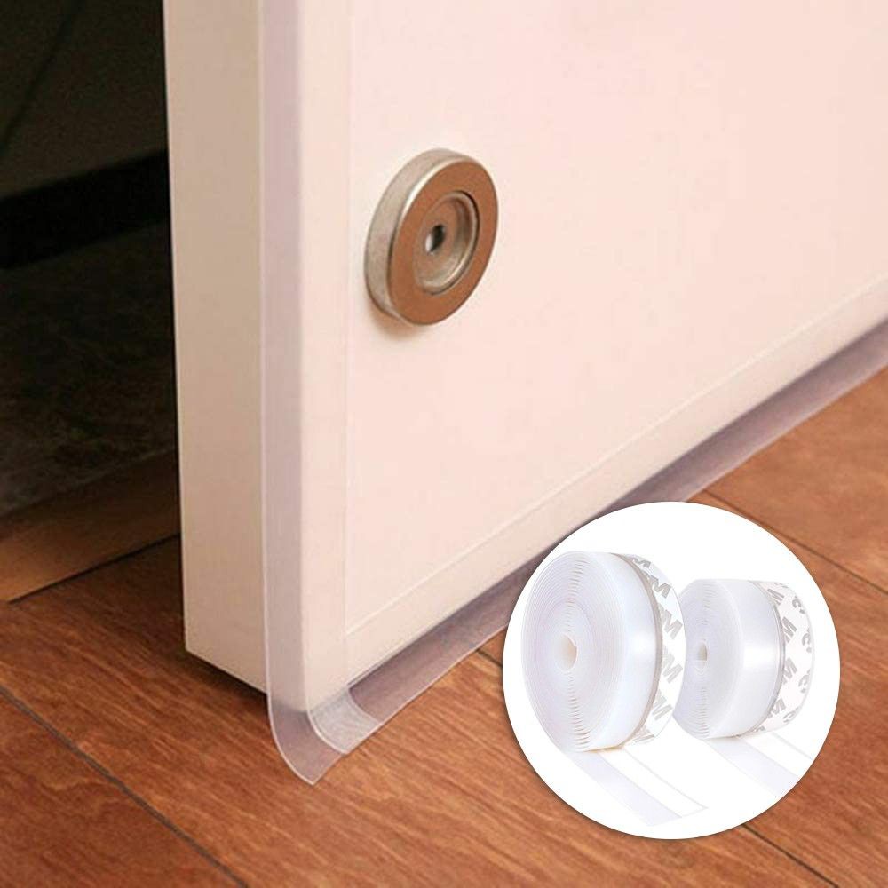 2m Ron dán khe cửa, Dán chân cửa sắt, cửa kính, cửa nhôm, miếng dán khe cửa