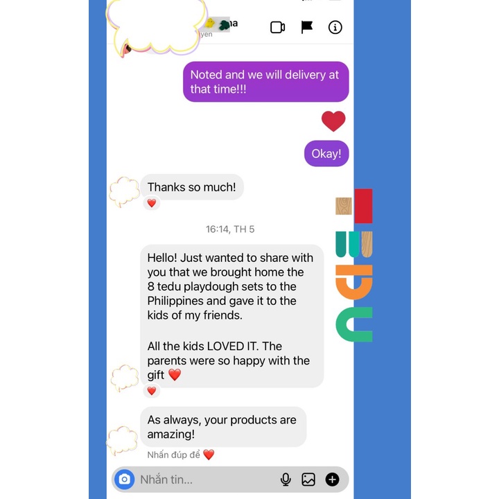 Bột nặn TEDU đất nặn an toàn hủ 140gram - Set 6 hủ có khuôn