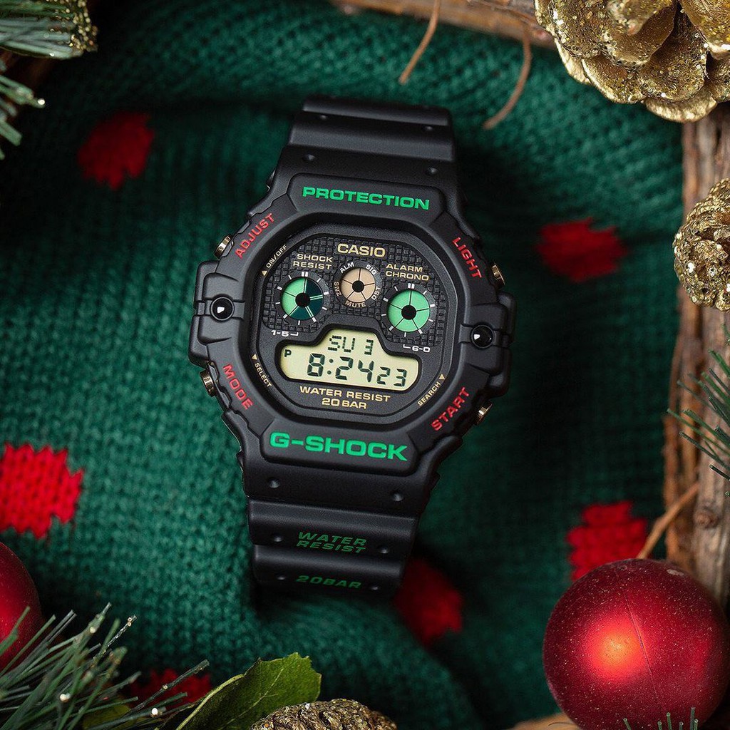 Đồng hồ Casio G-Shock Nam DW-5900TH-1DR bảo hành chính hãng 5 năm - Pin trọn đời