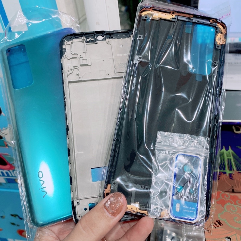 Vỏ sườn Vivo / Y31 / Y51 /Y53s 2020 / Y3s không có khay sim