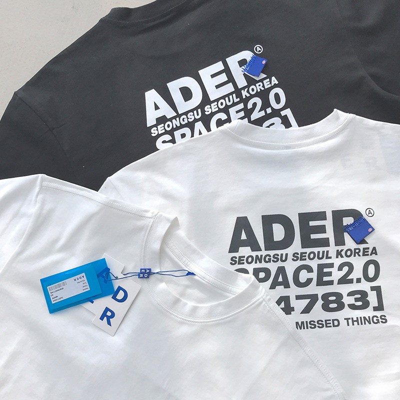 Áo thun ngắn tay ADER Error space logo T-shirt ss21