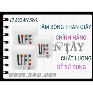Okamura - tăm bông life 300 que