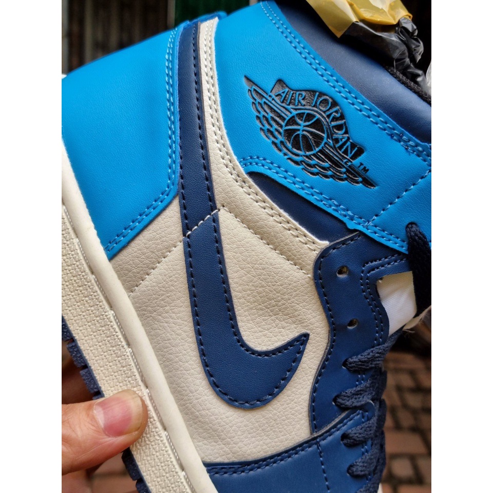 📢 Giày Thể Thao, Giày Sneaker Jordan Cao Cổ Xanh Dương Đậm Hàng Cao Cấp | BigBuy360 - bigbuy360.vn