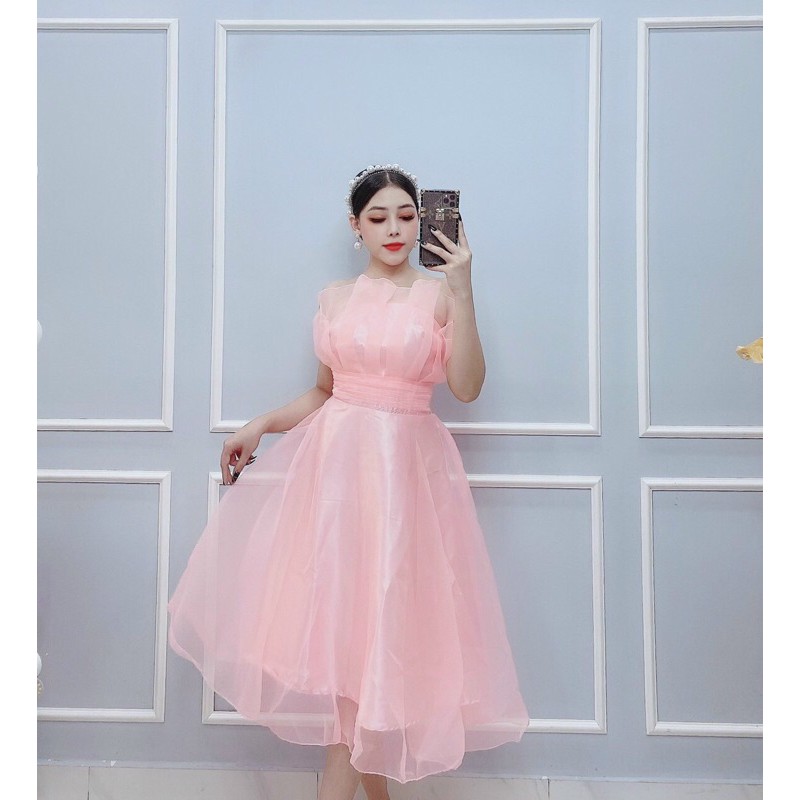 ĐẦM CÚP BO EO XẾP LY