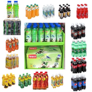 1 lốc 6 chai nước ngọt, trà xanh, dr thanh các loại