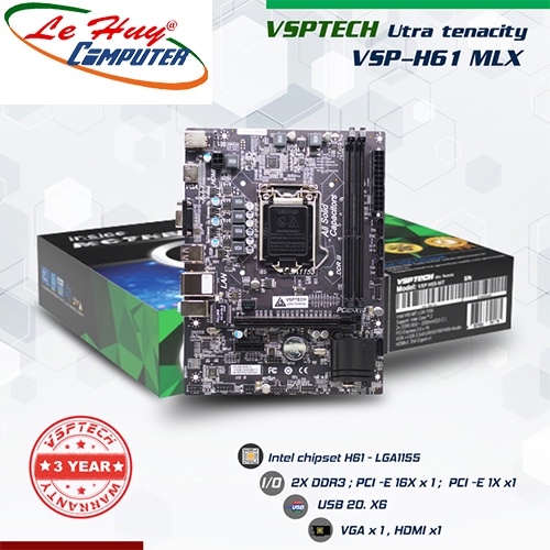 Mainboard VSPTECH H61-MLX