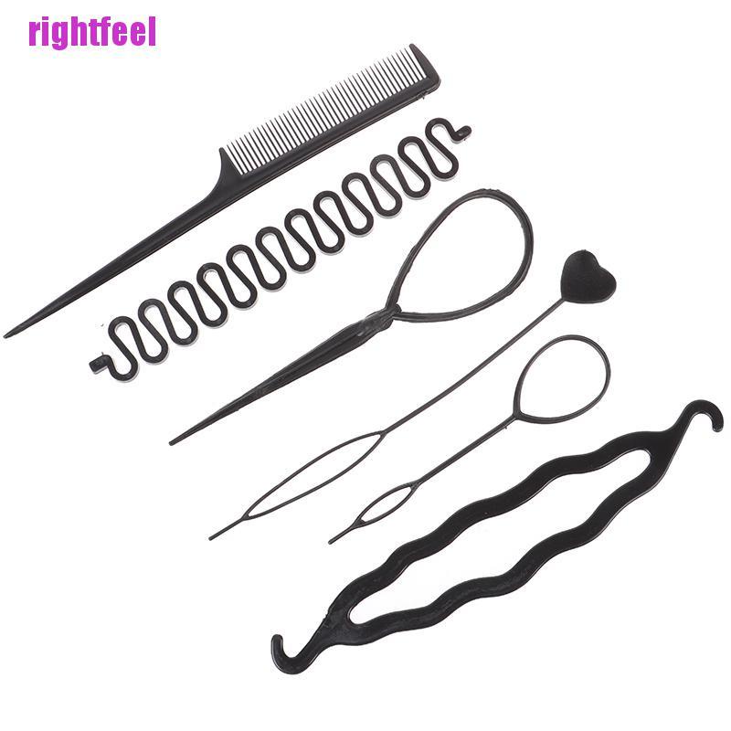 Bộ 6 Dụng Cụ Hỗ Trợ Tạo Kiểu Tóc Chuyên Dụng