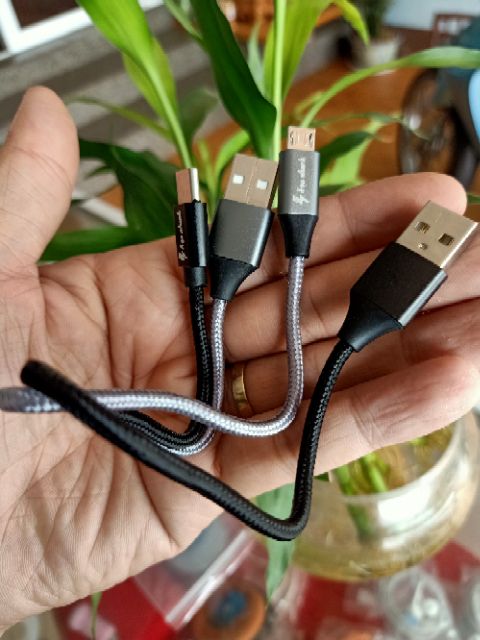 CÁP DÙ SẠC NHANH CHÂN 25CM <3