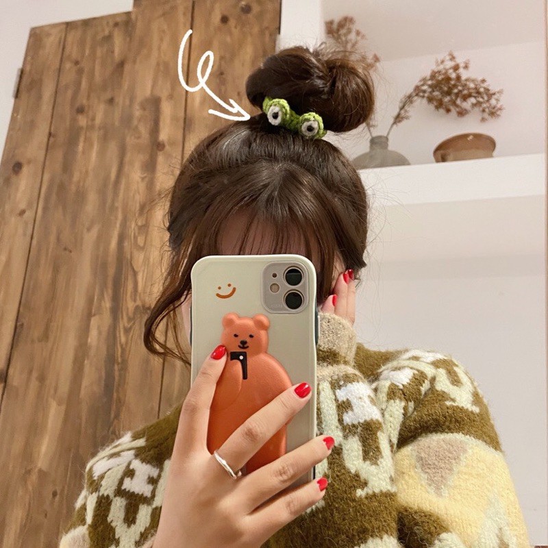 SẴN vòng tay đan len siêu cute