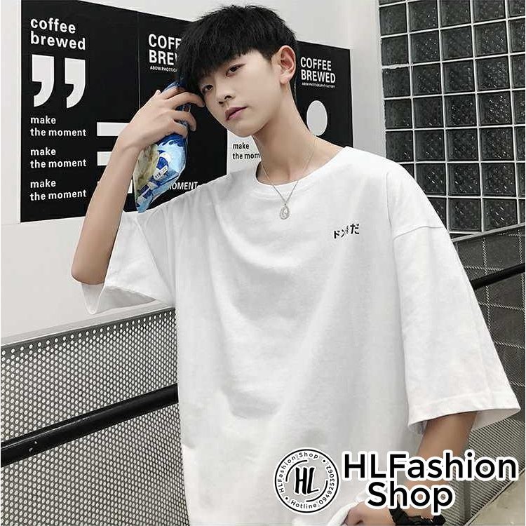 Áo thun tay lỡ form rộng con mèo nhật bản cầm cái chảo dễ thương đáng yêu, áo phông in HLFashion | BigBuy360 - bigbuy360.vn