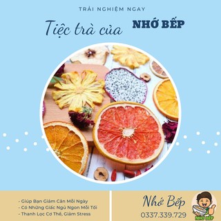 Trà Hoa Quả Giảm Cân Detox Thảo Mộc Thanh Lọc - Nhớ Bếp